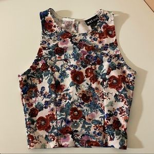 Floral Crop Top
